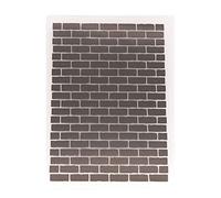 GIVBRO Brick Wall Embossing Folders Plastic Template Stencil Craft Dies for Card Making DIY Scrapbooking Album Decoration
