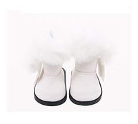GIVBRO Doll Snow Boots Shoes for 14 Inch Girl Dolls Dress Up Plush Ankle Boot Costume Accessories Kids Gift (#E)