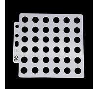 GIVBRO Dots Drawing Stencils Painting Template Stencils Reusable for DIY Scrapbook Paint Craft Card Wood Wall Decor