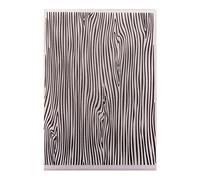 GIVBRO Embossing Template Folder Bark Texture Patterned DIY Stencils Sticker Tool Plastic Mold for Scrapbook Decoration Greeting Card Making