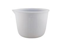 GIVBRO Silicone Measuring Cups 1000ml Silicon Mixing Cups for DIY Resin Adhesive Tools Art Waxing