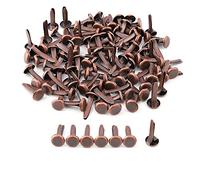 GIVBRO Split Pins Mini Brads Paper Fasteners Round Metal Brads for DIY Craft Stamping Scrapbooking Tool 50 Pieces