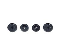 GIVBRO T5 Snap Buttons Plastic Fasteners Press Studs for DIY Crafts Clothes Diapers Bibs Handmade Accessories Navy Blue, 100 Pcs