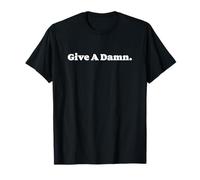 Give a Damn Resistance Anti-Fascism Retro T-Shirt