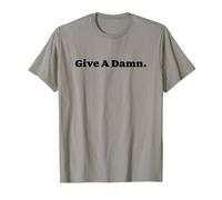 Give a Damn Resistance Anti-Fascism Retro T-Shirt
