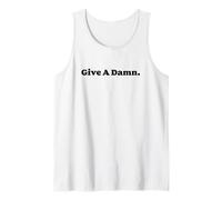 Give a Damn Resistance Anti-Fascism Retro Tank Top