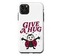 Give A Hug Ladybug Happy Funny Last Day Of School Summer Case for iPhone 11 Pro Max