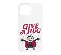 Give A Hug Ladybug Happy Funny Last Day Of School Summer Case for iPhone 15