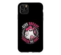 Give Breast Cancer the Boot Cowgirl Ghost Pink Western Hat Case for iPhone 11 Pro Max