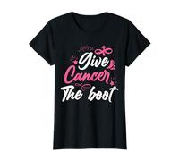 Give Cancer The Boot | Breast Cancer T-Shirt