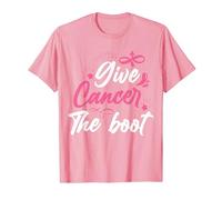 Give Cancer The Boot | Breast Cancer T-Shirt