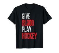Give Heart & Play Ice Hockey - Player Inspired Design T-Shirt