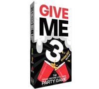 GIVE ME 3 Drinking Game - Fast Paced and Hilarious Adult Drinking Games | 2+ Players | 10 Second Rule Game | Card Games for Adults