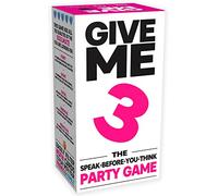 GIVE ME 3 - Fast Paced and Hilarious Adult Party Games | 2+ players | 10 Second Rule Games for Adults | Card Game for Adults