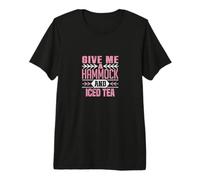Give Me A Hammock and Iced Tea Lifestyle Premium T-Shirt