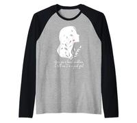 Give Me a Hand Necklace and Tell Me Im a Good Girl Smut Book Raglan Baseball Tee