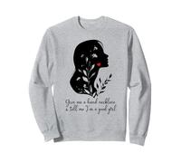Give Me a Hand Necklace and Tell Me I'm a Good Girl Smutt Sweatshirt