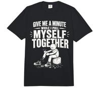 Give Me A Minute While I Pull Myself Together Amputee Funny Comfort Colors Adult Heavyweight T-Shirt