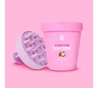 Give Me Clarifying & Exfoliating Scalp Scrub & Brush - Argan & Coconut Oil - 200Ml In Pink Pink
