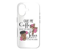 Give Me Coffee To Get Me Started and Jesus To Keep Me Going Case for iPhone 17