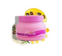 Give Me Cosmetics Four Curls, Curly Hair Products, Leave In Conditioner, Moisturising Mango Butter Cream, Smooths Dry Frizzy, Vegan Friendly, Paraben Silicone Sulphate Free