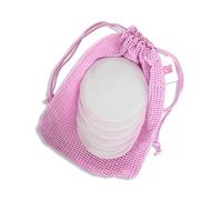 Give Me Cosmetics, Reusable Makeup Remover Pads x 5, Bamboo Pads with Washable Laundry Bag, Hypoallergenic & Antibacterial