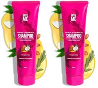 Give Me Cosmetics Shampoo, Cleanses, Nourishes & Strengthens, Reducing Hair Loss and Brittleness with Argan, Coconut & Macadamia Oil, plus Betaine Provitamins B5, Paraben Free (Pack of 2)