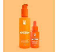 Give Me Face Cleanser & Serum - Vitamin C Illuminating Skin Duo In Orange Orange