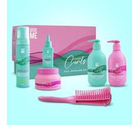 Give Me Four Curls Full Hair Care Gift Set In Blue Blue