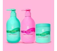 Give Me Four Curls Shampoo & Conditioner Duo 280Ml & Leave-In Conditioner 250Ml In Blue Blue