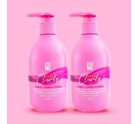 Give Me Four Curls Shea Butter Moisturising Hair Conditioner Duo - 280Ml In Pink Pink 300g