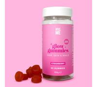 Give Me Glow Gummies Vitamin Supplements - Hair Skin & Nails in Red | Size: Pack of 60 Give Me Red Pack of 60