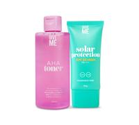 Give Me Glow & Protect Skincare Gift Set in Pink Give Me Pink