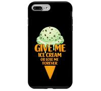 Give Me Ice Cream Or Lose Me Forever | Mint Chocolate Chip Case for iPhone 7 Plus/8 Plus