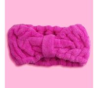 Give Me Pink Fleece Headband Pink One Size