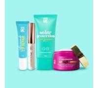 Give Me Purely You Skincare Set - Moisturiser Lip Repair & Lash Serum in Blue Give Me Blue