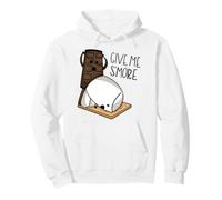 Give Me S’more Chocolate Adult Joke Funny Quote Pullover Hoodie