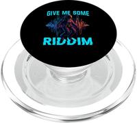 Give Me Some Riddim Astronaut Bass Drop EDM PopSockets PopGrip for MagSafe