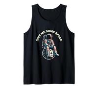 Give me Some Space Astronaut Sitting On The Moon Art Vintage Tank Top