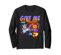 Give Me Some Spaces I'm 3 Year Old Astronaut 3rd Birthday Long Sleeve T-Shirt