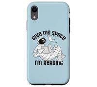 GIVE ME SPACE I'M READING Kids Astronaut Book Reader Meme Case for iPhone XR