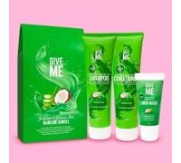 Give Me Sulphate & Silicone-Free Hair Care Gift Set in Green | Size: 3 Give Me Green 3