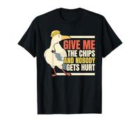 Give Me The Chips Bird Lover Ornithology Seagull Value Graphic T-Shirt
