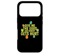 Give me the Eggs and Nobody gets Hurt Easter Case for iPhone 17 Pro