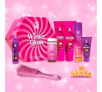 Give Me Winter Gloss Hair Care Gift Set In Pink Pink 8 Pack
