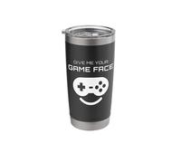 Give Me Your Game Face Video Game Controller Gamer Gift Stainless Steel Insulated Tumbler