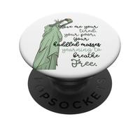 Give Me Your Tired Huddled Masses Statue of Liberty Women PopSockets Adhesive PopGrip