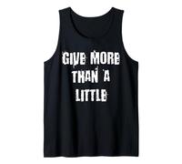 Give More Than a Little Tank Top