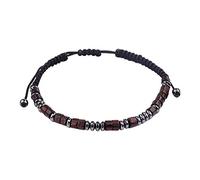 Give My Grandson Love You Forever Black Magnet Bracelet Christmas Bracelet For Grandson Boy Birthday Gifts-wojonifuiliy01 (A, One Size)