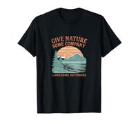 “Give Nature Some Company” Vintage Hiking T-Shirt